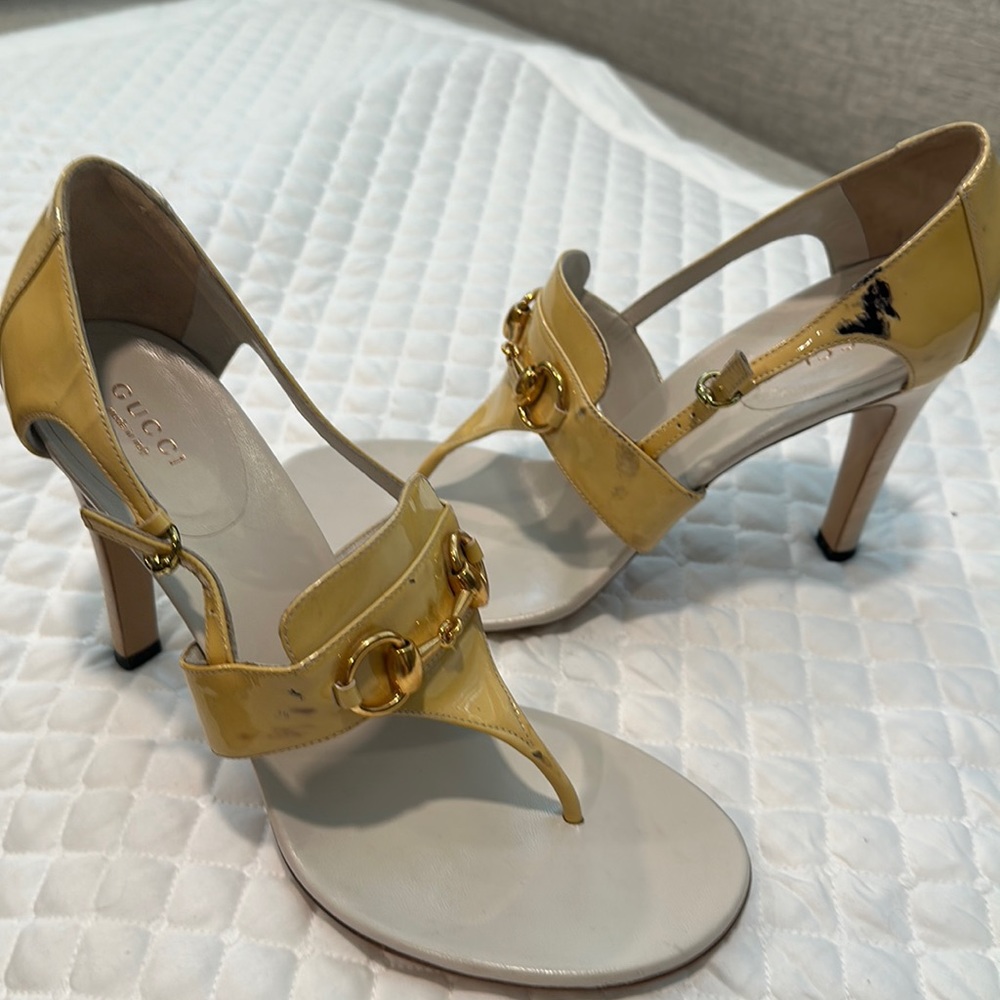 Gucci Horsebit Thong Sandals SZ 9 New